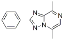 5,8-Dimethyl-2-phenyl-[1,2,4]triazolo[1,5-a]pyrazine 结构式