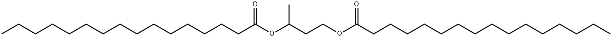 丁烷-1,3-二基 二棕榈酸酯,33599-10-9,结构式