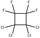 1,1,2,2-TETRACHLOROTETRAFLUOROCYCLOBUTANE Struktur