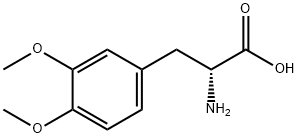 3,4-二甲氧基苯丙氨酸, 33605-56-0, 结构式