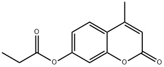 4-METHYLUMBELLIFERYL PROPIONATE Structure