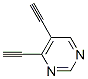 Pyrimidine, 4,5-diethynyl- (9CI) Structure