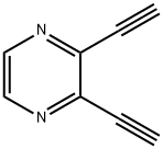 Pyrazine, 2,3-diethynyl- (9CI),336106-81-1,结构式