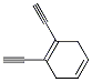 1,4-Cyclohexadiene, 1,2-diethynyl- (9CI) 结构式