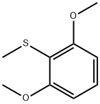 1,3-ジメトキシ-2-(メチルチオ)ベンゼン 化学構造式