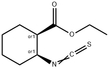 顺-2-异硫氰基-1-环己烷羧酸乙酯, 336185-30-9, 结构式