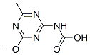 Carbamic  acid,  (4-methoxy-6-methyl-1,3,5-triazin-2-yl)-  (9CI) Struktur