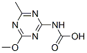 Carbamic  acid,  (4-methoxy-6-methyl-1,3,5-triazin-2-yl)-  (9CI) 化学構造式