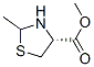 4-Thiazolidinecarboxylicacid,2-methyl-,methylester,(4R)-(9CI), 336193-86-3, 结构式