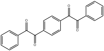 1-[4-(2-Oxo-2-phenylacetyl)phenyl]-2-phenylethane-1,2-dione Struktur