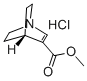 1-氮杂双环[2.2.2]辛-2-烯-3-甲酸甲酯盐酸盐, 33630-87-4, 结构式