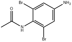 4-AMINO-2,6-DIBROMOACETANILIDE Struktur