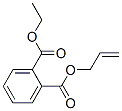 フタル酸1-アリル2-エチル 化学構造式