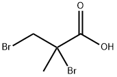 2,3-Dibromo-2-methylpropionic acid Structure