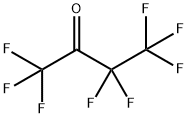 八氟-2-丁酮 结构式
