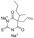 硫阿米妥鈉, 337-47-3, 结构式