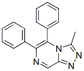 3-Methyl-5,6-diphenyl-s-triazolo[4,3-a]pyrazine Struktur