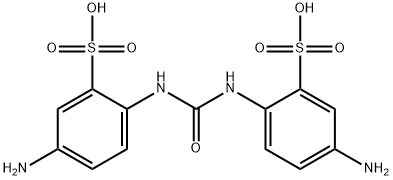 2,2'-(carbonyldiimino)bis[5-aminobenzenesulphonic] acid  Struktur