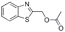 2-Benzothiazolemethanol,acetate(ester)(8CI,9CI) Structure