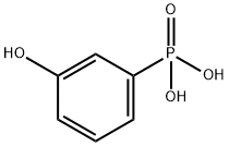 3-ヒドロキシフェニルホスホン酸 化学構造式