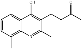 2,8-二甲基-3-(3-氧代丁基)喹啉-4(1H)-酮, 337337-47-0, 结构式