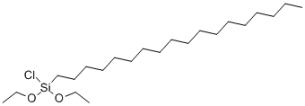 octadecyldiethoxychlorosilane,tech-95 Structure