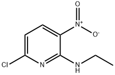 6-chloro-N-ethyl-3-nitropyridin-2-amine Struktur