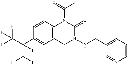 ピリフルキナゾン標準品 化学構造式