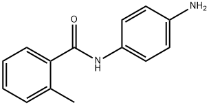 N-(4-Aminophenyl)-2-methylbenzamide 化学構造式