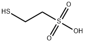 3375-50-6 2-メルカプト-1-エタンスルホン酸
