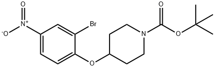 t-부틸4-(2-브로모-4-니트로페녹시)피페리딘-1-카르복실레이트