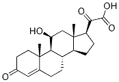 Corticosterone 21-Carboxylic Acid, 33762-00-4, 结构式