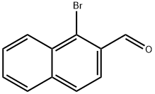 1-ブロモ-2-ナフトアルデヒド 化学構造式