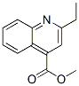 4-Quinolinecarboxylicacid,2-ethyl-,methylester(9CI) 化学構造式