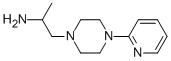 1-[4-(pyridin-2-yl)piperazin-1-yl]propan-2-amine 结构式