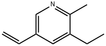 Pyridine, 5-ethenyl-3-ethyl-2-methyl- (9CI) Structure