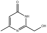 4(1H)-Pyrimidinone, 2-(hydroxymethyl)-6-methyl- (9CI),33796-42-8,结构式
