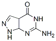 4H-Pyrazolo[3,4-d]pyrimidin-4-one, 6-amino-1,3a,5,7a-tetrahydro- (9CI) Structure