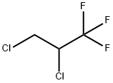 2,3-ジクロロ-1,1,1-トリフルオロプロパン 化学構造式