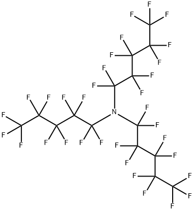 全氟三戊胺, 338-84-1, 结构式