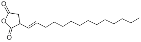 二氢-3-十四烯基呋喃-2,5-二酮, 33806-58-5, 结构式