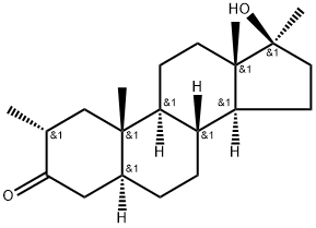 メタステロン 化学構造式