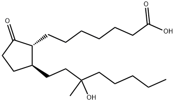 地前列素, 33813-84-2, 结构式