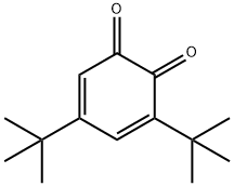 3,5-二叔丁基邻苯醌,3383-21-9,结构式