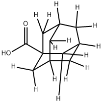 ADAMANTANE-D15-CARBOXYLIC ACID, 33830-12-5, 结构式