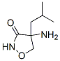 3-Isoxazolidinone,  4-amino-4-isobutyl-  (8CI) 化学構造式