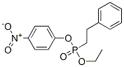 (2-Phenylethyl)phosphonic acid ethyl 4-nitrophenyl ester,3384-91-6,结构式