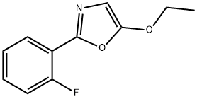 Oxazole, 5-ethoxy-2-(2-fluorophenyl)- (9CI) Struktur