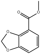 苯并-1,3-二氧戊环-4-甲酸甲酯 结构式
