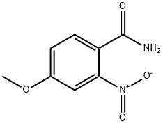 2-nitro-p-anisamide Structure